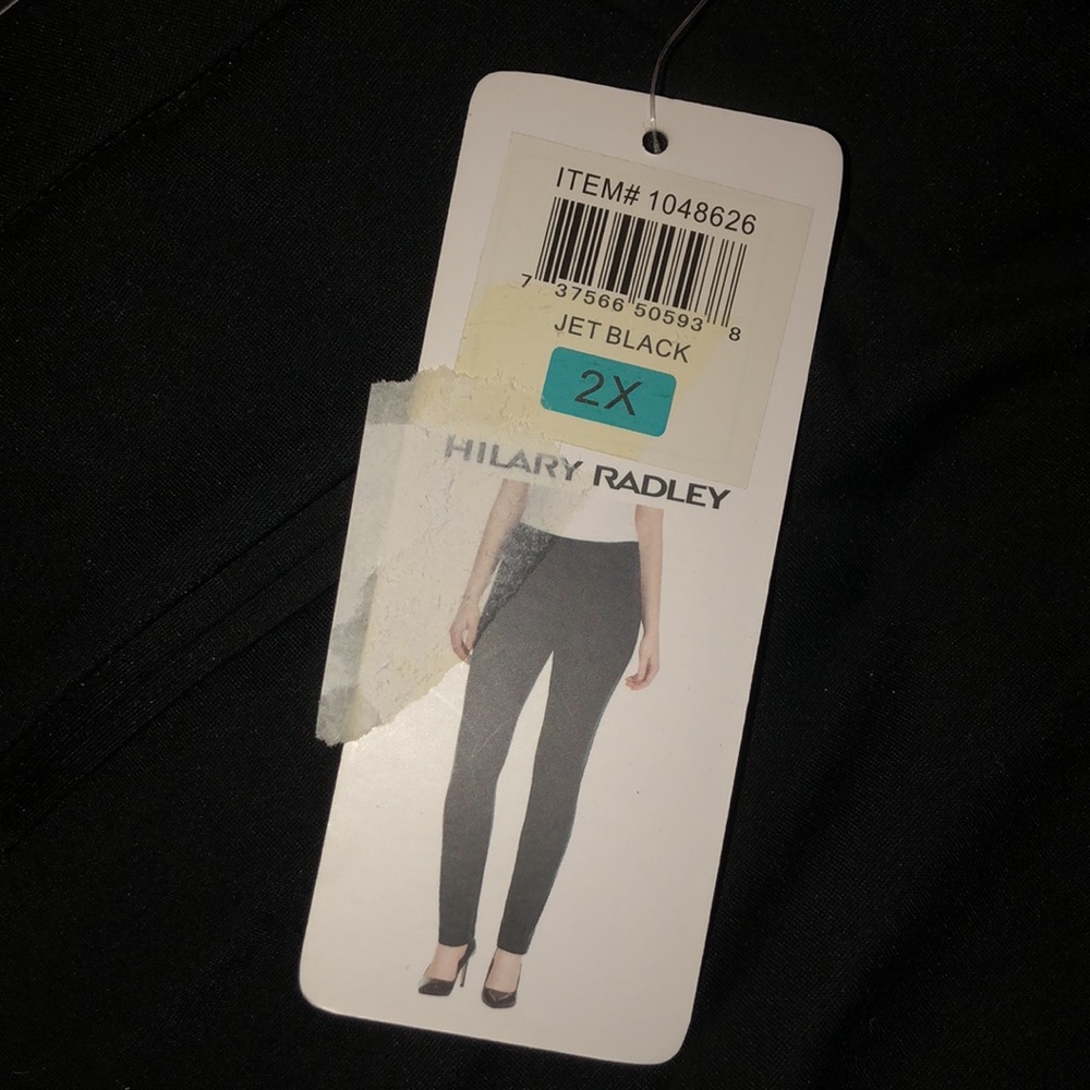 HILARY RADLEY SLIM FIT PULL ON PONTE Skinny PANT - Picture 9 of 11